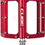Cube All Mountain Pedals - Red