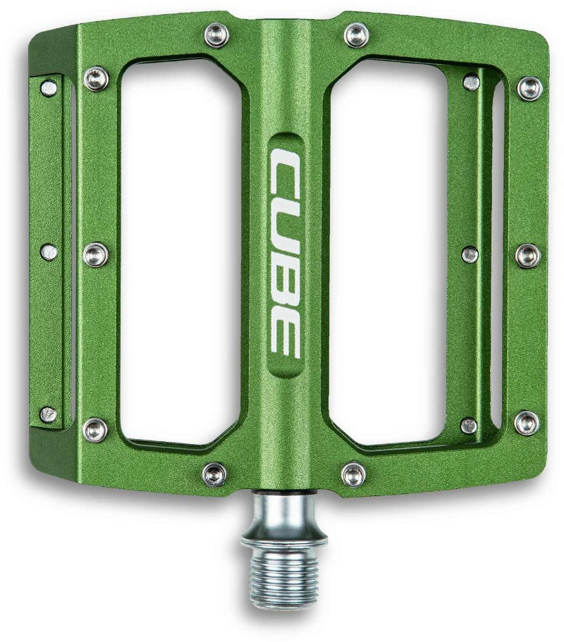 Cube All Mountain Pedals - TM Olive
