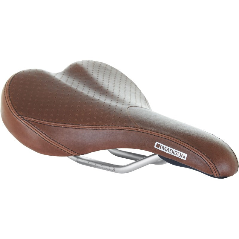 Madison Flux Switch Saddle - Standard Fit - Classic Brown