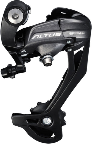 Shimano RD-M370 Altus rear derailleur, 9-speed, SGS, black