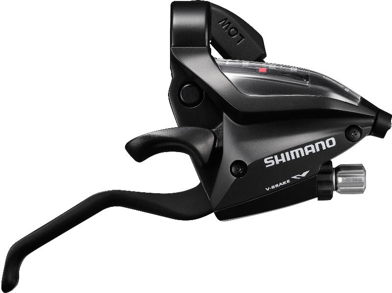 Shimano ST-EF500 EZ Fire Plus STI Set, 2-Finger Lever, 3x8 Speed, Black