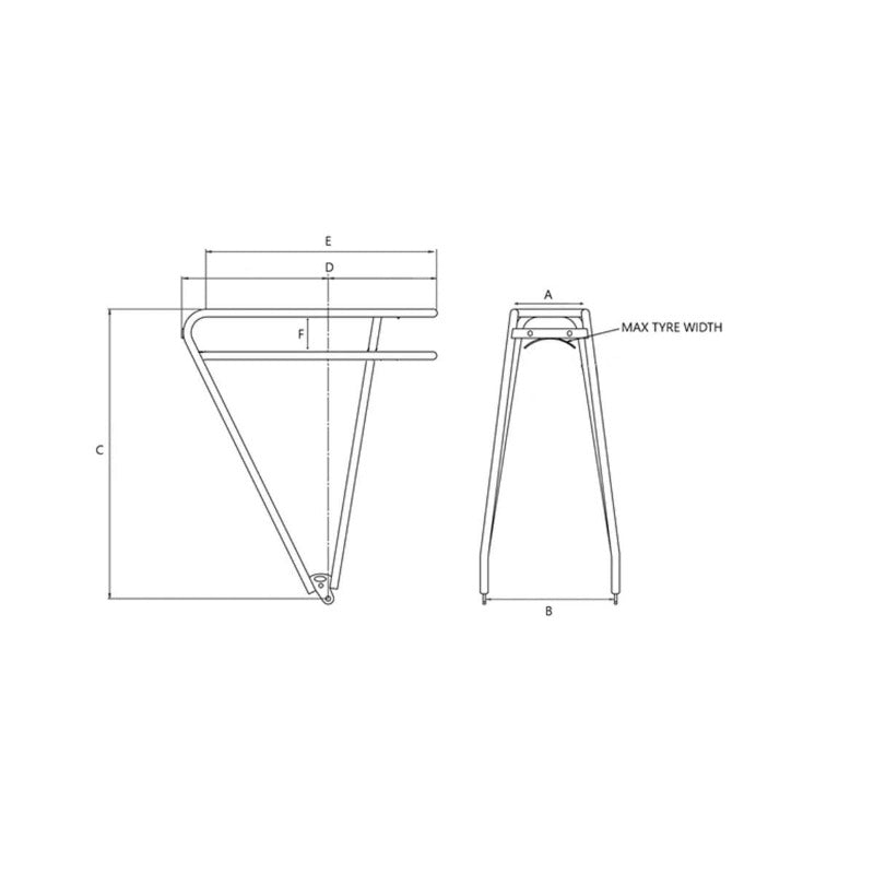 Tortec Tour Ultralite Rear Rack