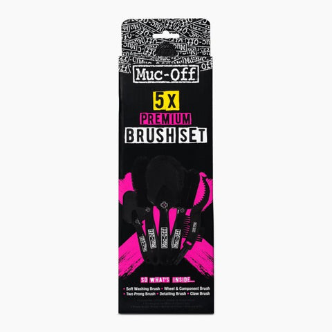 Muc-Off 5x Premium Brush Kit