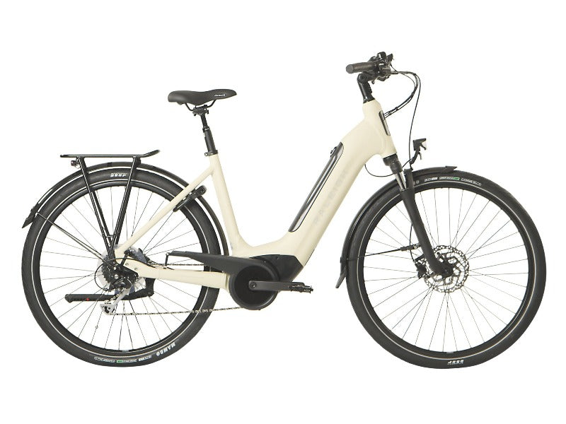 Raleigh Motus GT Lowstep Derailleur Electric Bike - Cream