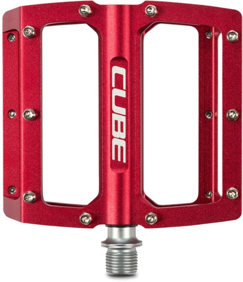 Cube All Mountain Pedals - Red