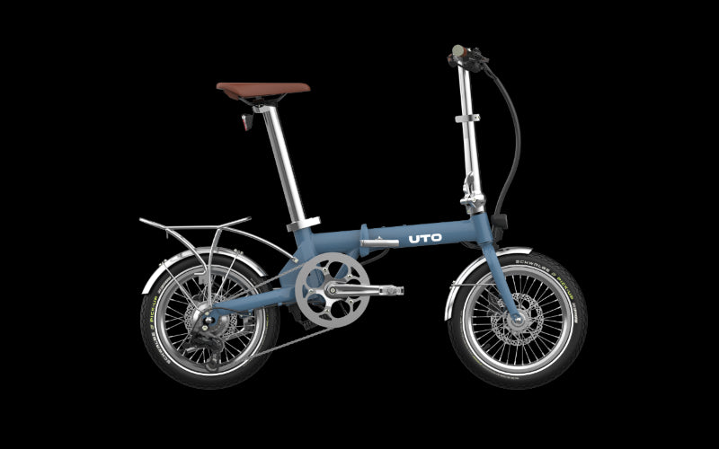UTO Morning OG16 Electric Bike - Blue (Vintage)