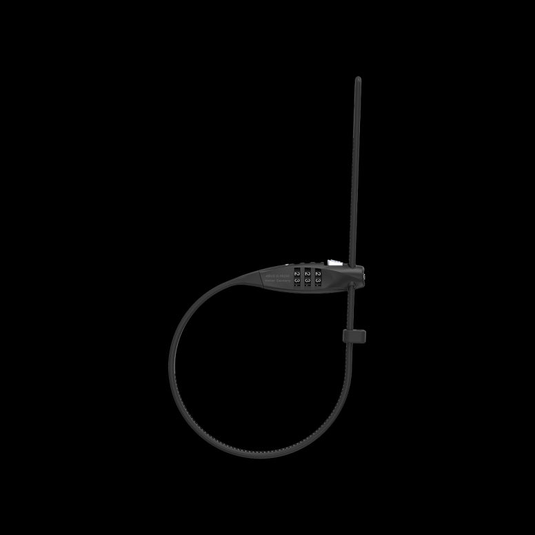 Abus Cable Lock Combiflex Travelguard - Black