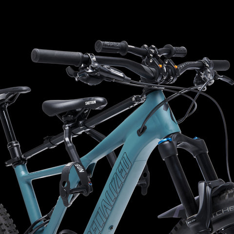 Shotgun Pro Child Bike Seat + Handlebars Combo