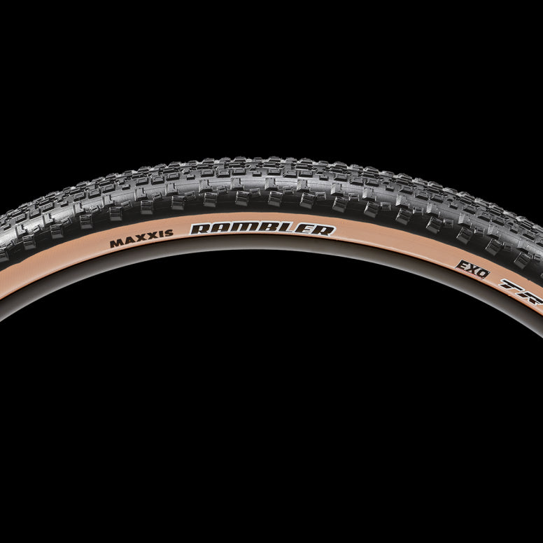 Maxxis Rambler Folding 60TPI EXO TR Tyre - Side view
