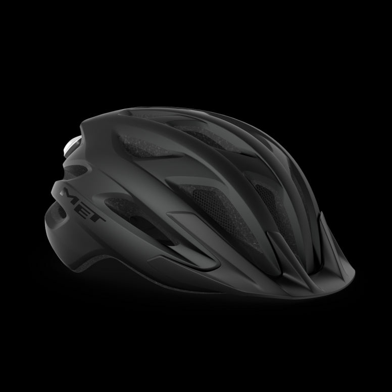 MET Crossover Helmet - Black