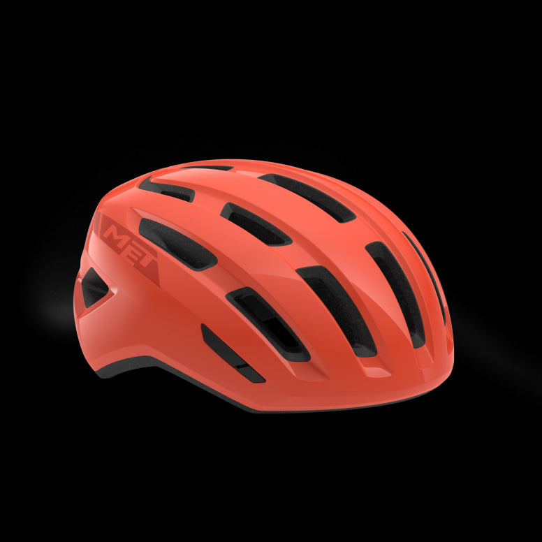 MET Miles Helmet - Coral/Black
