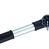 Beto Two-Way Alloy Mini Pump with Gauge