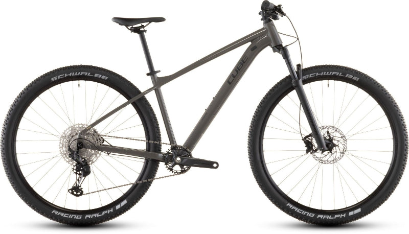 Cube Reaction Pro Mountain Bike Old Grey Black