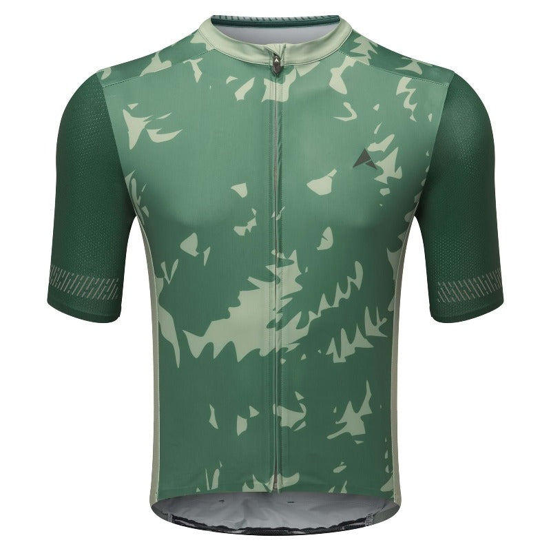 Altura Icon Plus Men's Short Sleeve Jersey - Dark Green - Front
