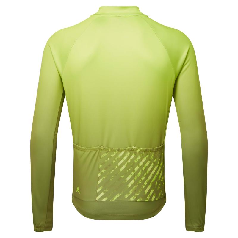 Altura Airstream Men's Long Sleeve JerseyLime-1