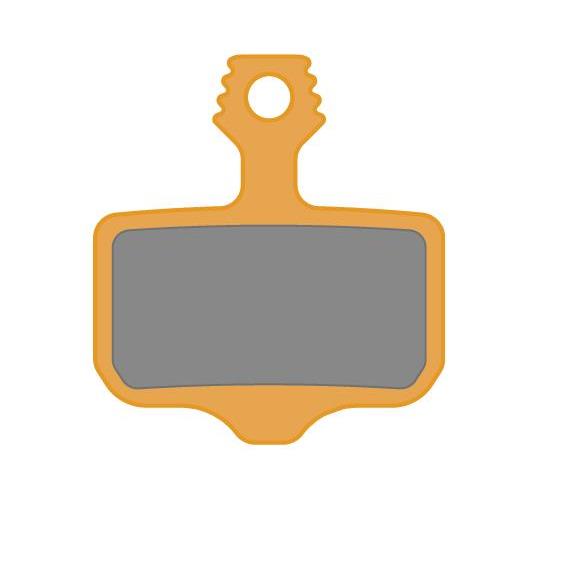 SRAM Disc Brake Pads - Small Organic/Aluminum (Quiet/Light) - 2 Piece 1