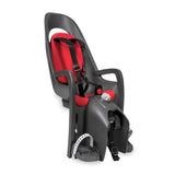 Hamax Caress Child Seat With Carrier Adapter - Dark Grey/Red