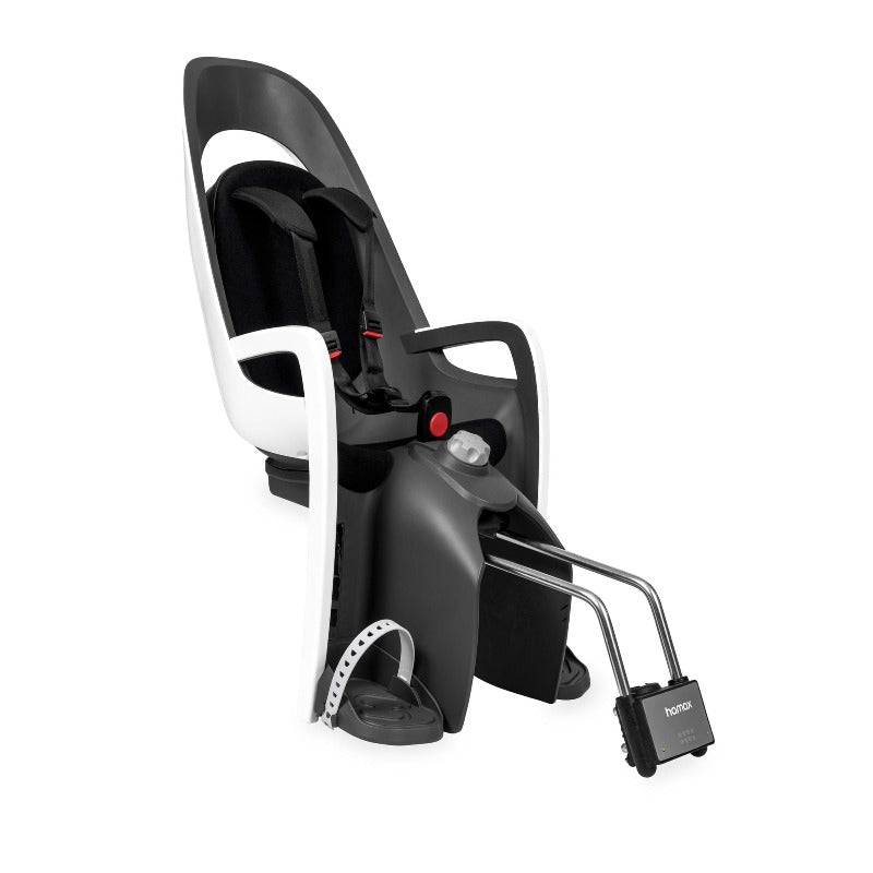 Hamax Caress Child Seat With Lockable Bracket - White/Black