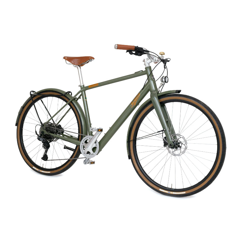 Pashley Pathfinder E Electric Hybrid Bike Ash Green