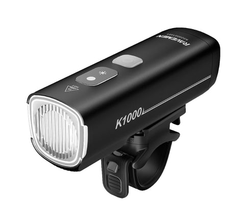 Ravemen K1000 USB Rechargeable AI Nighttime Front Light (1000 Lumens)