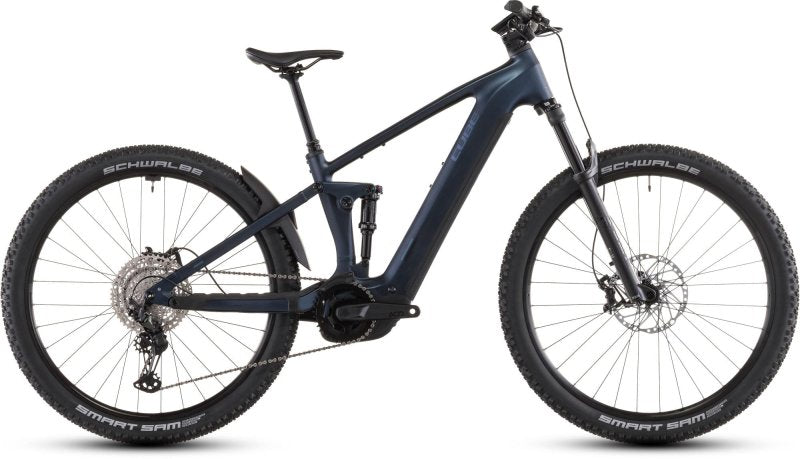Cube Stereo Hybrid ONE22 SLX 800 Electric Bike Indigo Blue