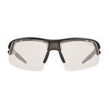 Tifosi Crit Crystal Black Fototec Light Night Lens - Front view