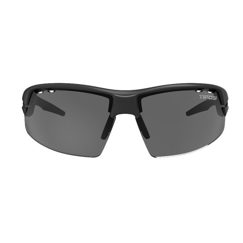 Tifosi Crit Half Frame Matt Black Sunglasses - Front
