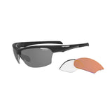 Tifosi Intense Interchangable Len Sunglasses - Matte Black