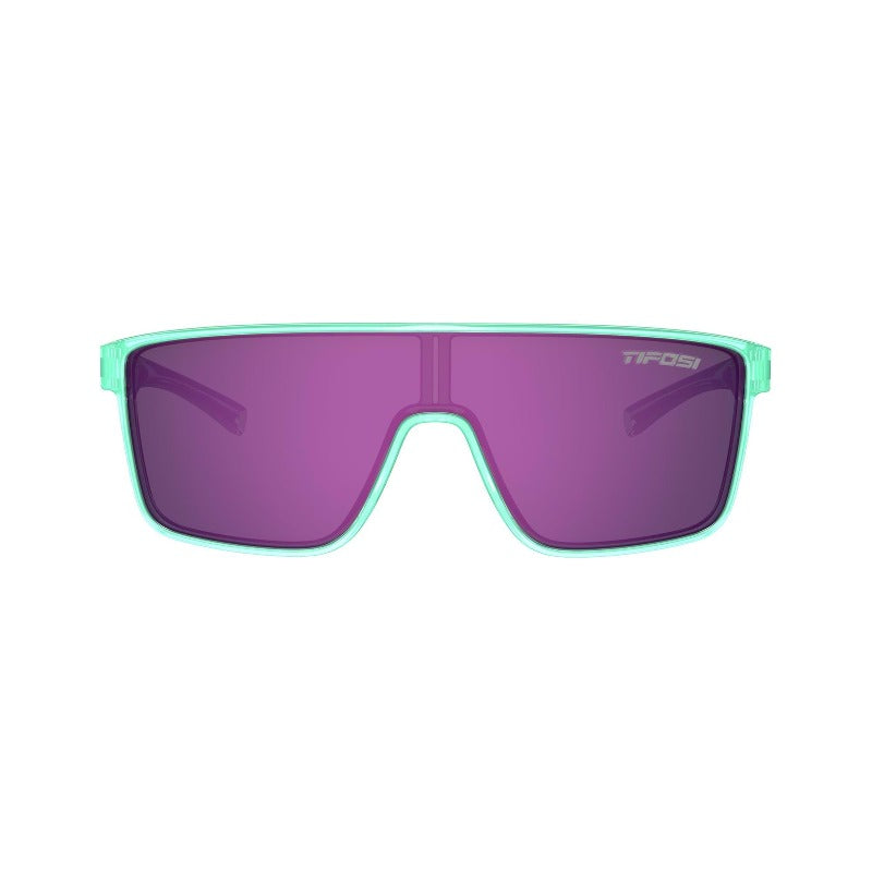 Tifosi Sanctum Single Lens Sunglasses - Aqua Shimmer - Front view