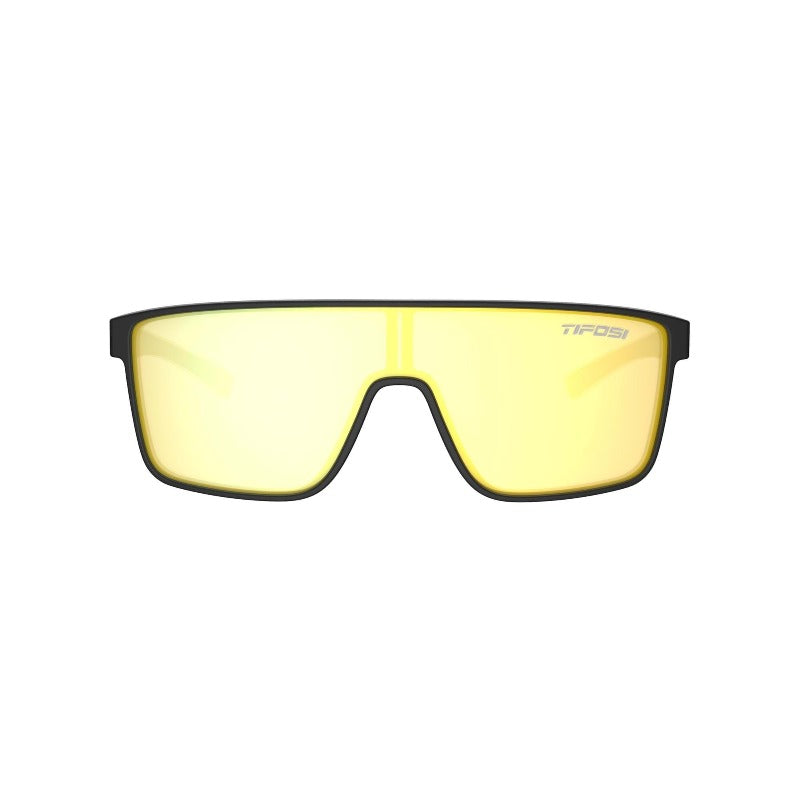 Tifosi Sanctum Single Lens Sunglasses - Matte Black - Front view