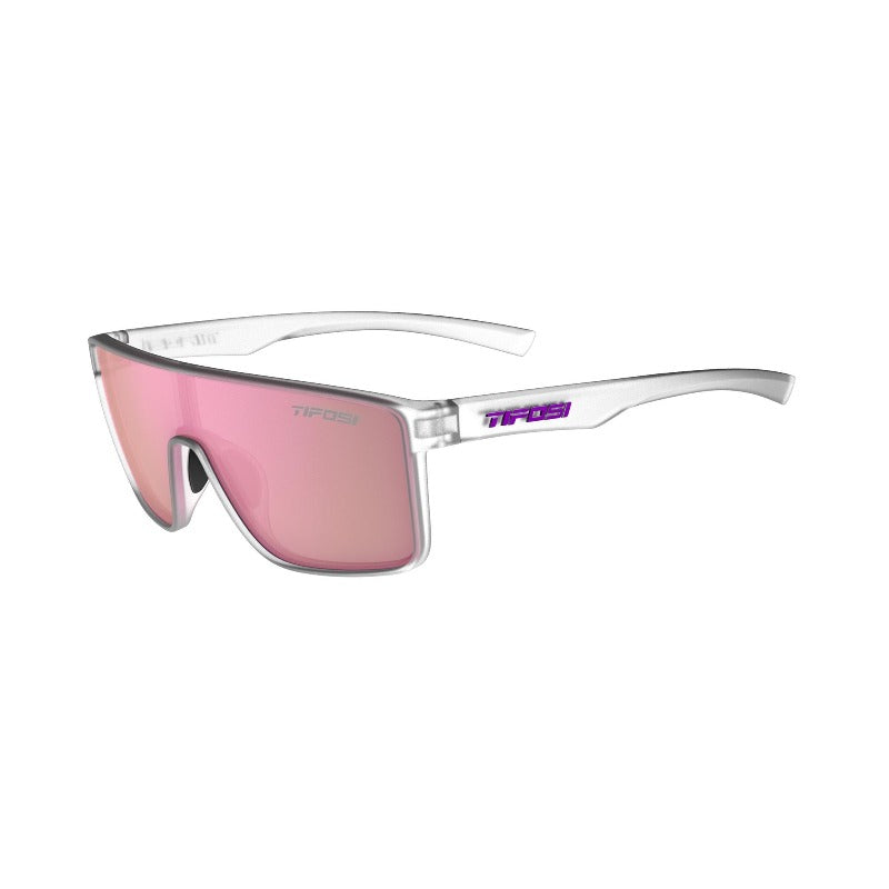 Tifosi Sanctum Single Lens Sunglasses - Satin Clear - Right view