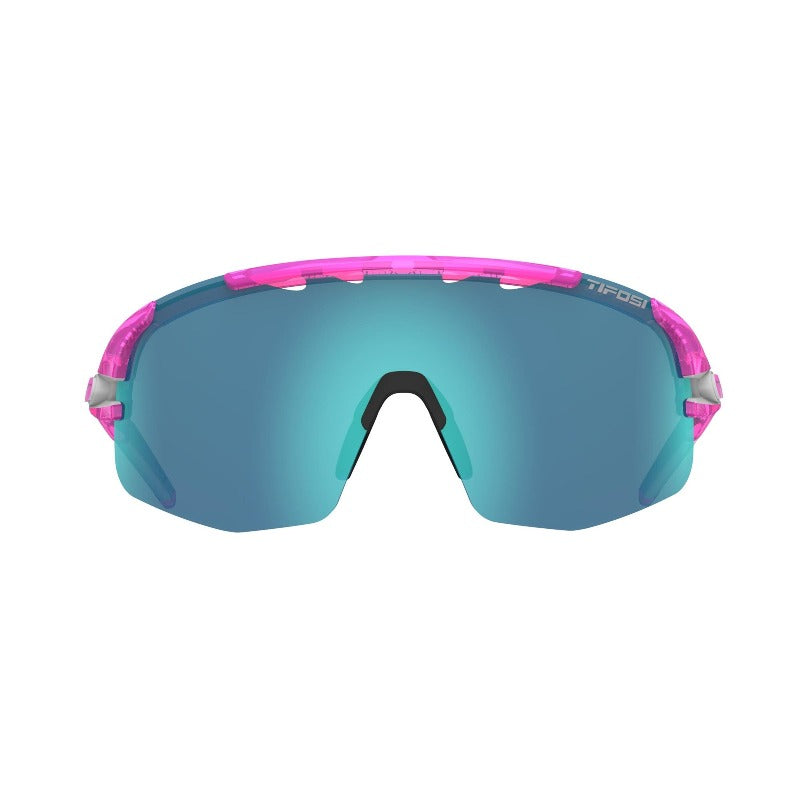 Tifosi Sledge Lite Interchangeable Lens Sunglasses - Crystal Pink - Front view