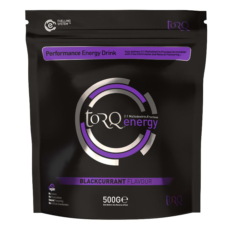 TORQ Natural Energy Drink (1 x 500g) Blackcurrrent