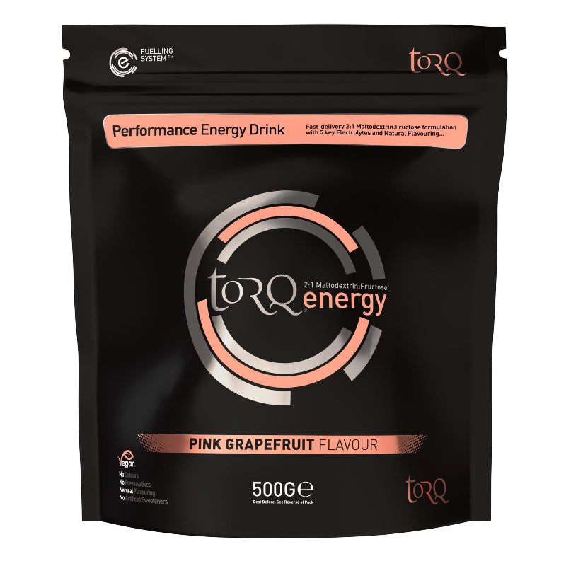 TORQ Natural Energy Drink (1 x 500g) Pink Grapefruit