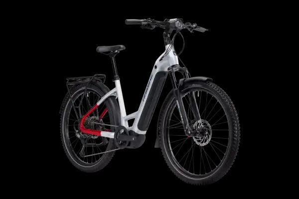 Haibike TREKKING 7 Low Electric Bike 2025 - Grey - Front