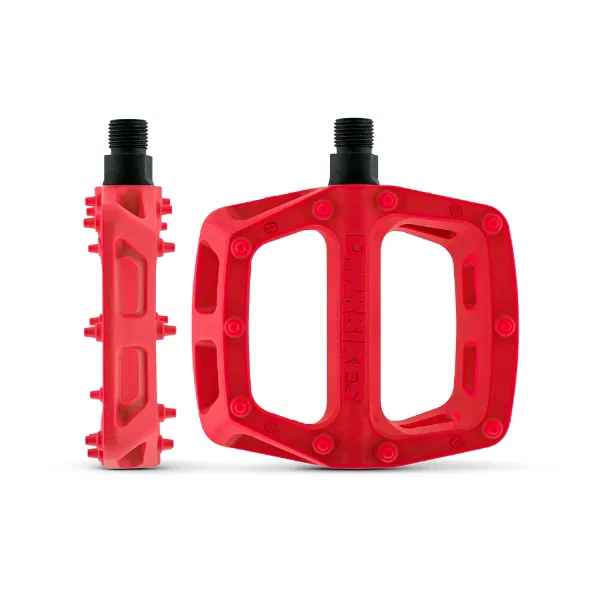 DMR V6 Plastic Pedals - Red