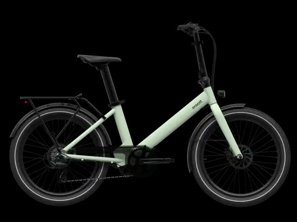 Eovolt Evening 24" Origins Step Through Semi Folding Electric Bike 2024 - Sage Green
