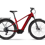 Haibike TREKKING 7 Electric Bike 2025 - Red - Side