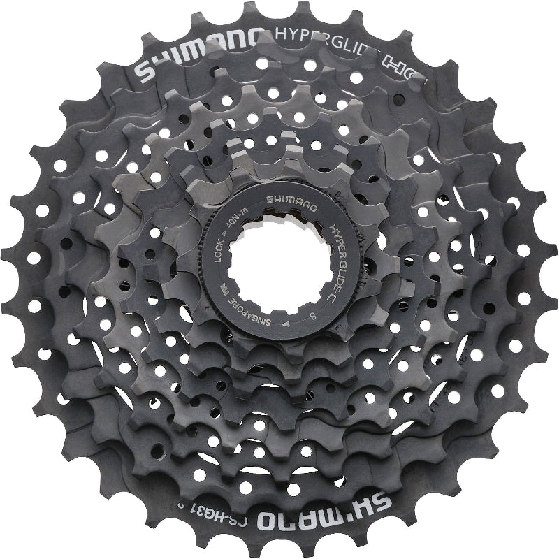 Shimano CS-HG41 8 Speed Cassette - Black