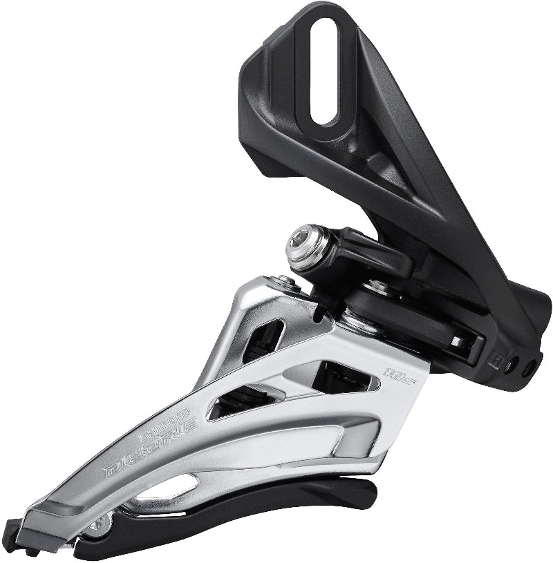 Shimano FD-M4100-M Deore front derailleur, 10-speed double, side swing, mid clamp - Direct Mount