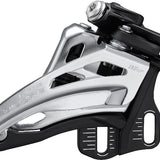 Shimano FD-M4100-M Deore front derailleur, 10-speed double, side swing, mid clamp - E type Mount