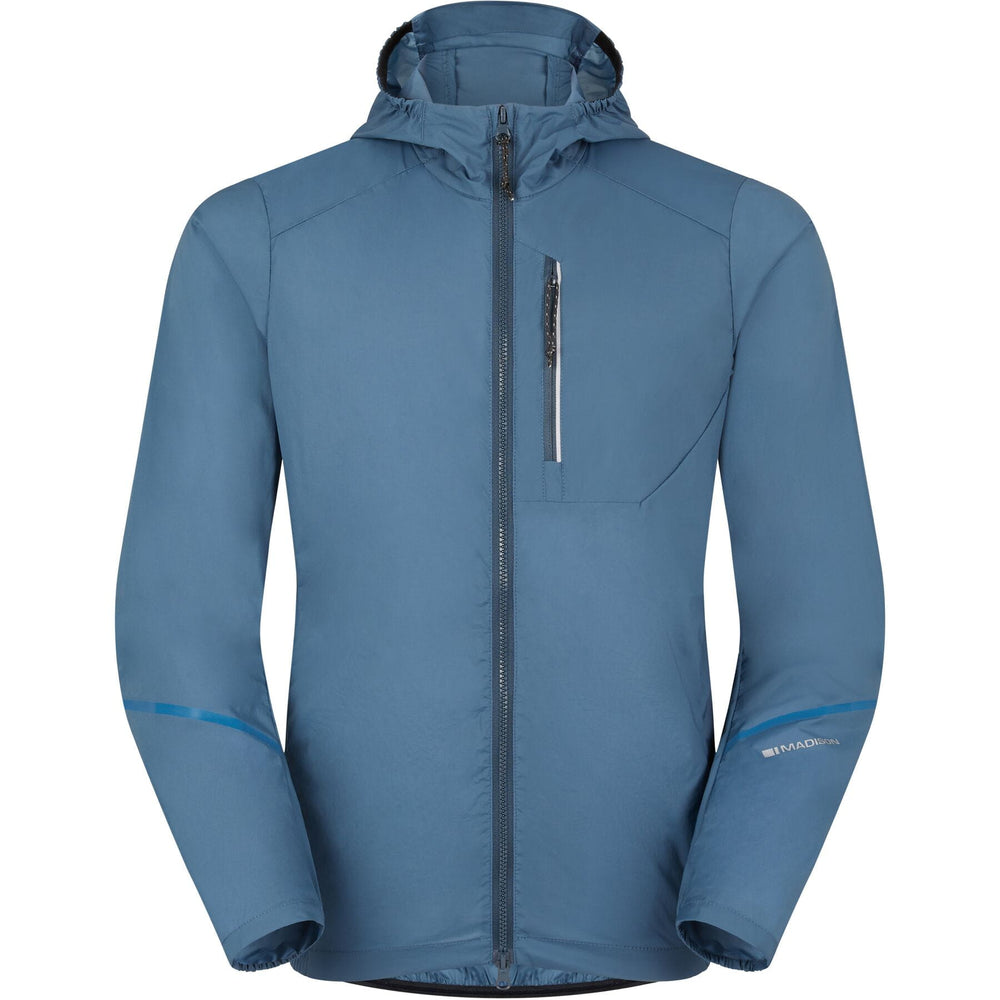 Madison Roam Men's Lightweight Windproof Packable Jacket Blue