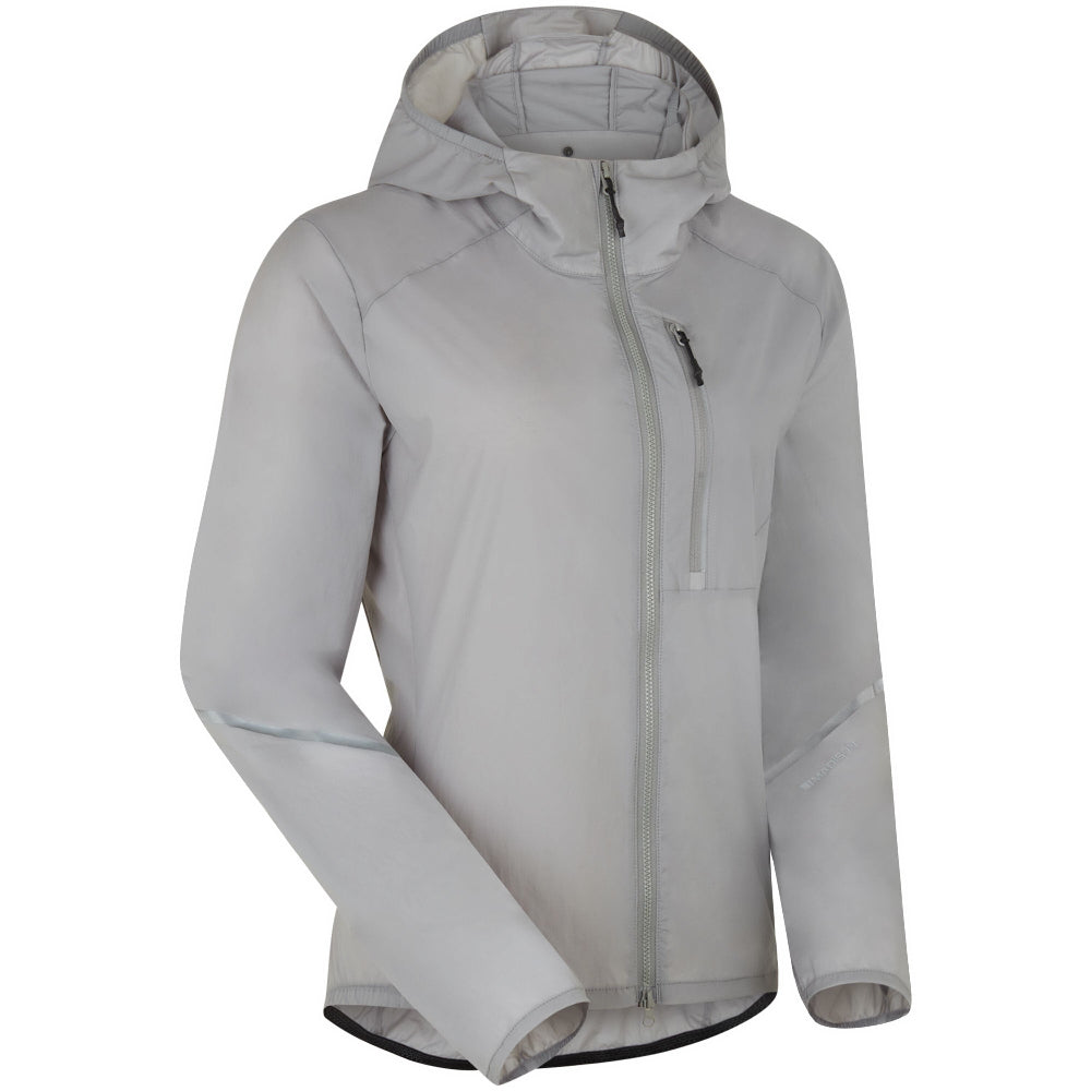 Madison Roam Women's Lightweight Windproof Packable Jacket Grey 1