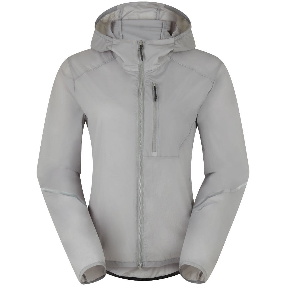 Madison Roam Women's Lightweight Windproof Packable Jacket Grey