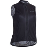 Flux Women's Ultra Packable Waterproof Gilet Black 1