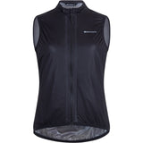 Flux Women's Ultra Packable Waterproof Gilet Black