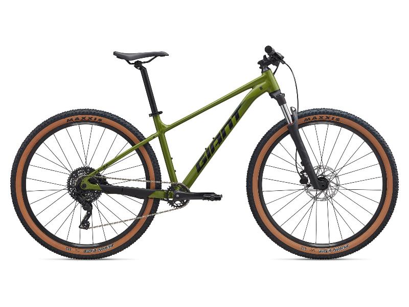 Giant Talon 2 Mountain Bike 2025 - Asphalt Green - Side