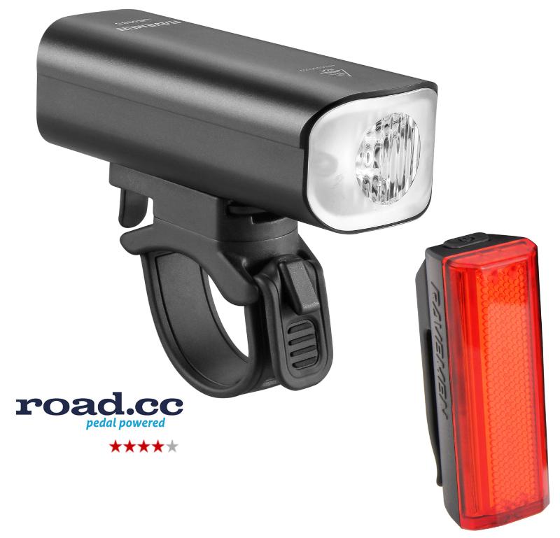 Ravemen LR500S (500 Lumens) / TR20 (20 Lumens) USB Rechargeable Lightset