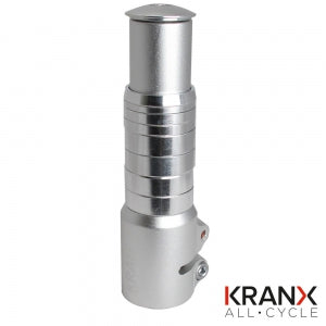 KranX Alloy A/Head Stem Riser - Silver