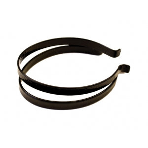 Adie PVC Covered Trouser Bands in Black